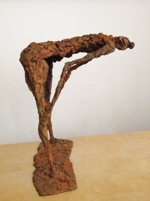 Inclination | 2014 | Bronze | 24 x 21 x 20 cm