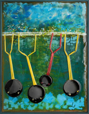 Larves de Moustiques | 2026 | 84 x 64 cm